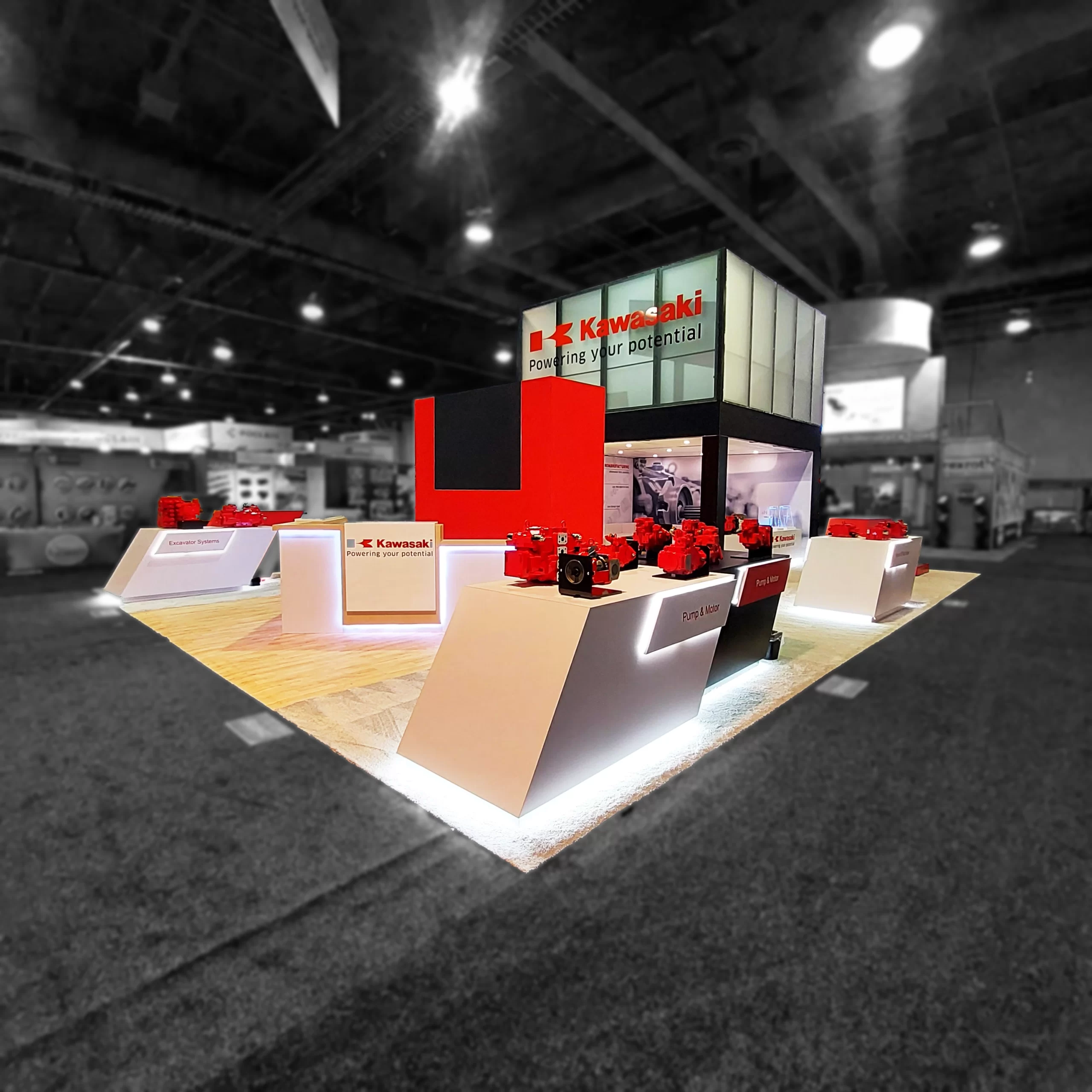 Kawasaki booth image